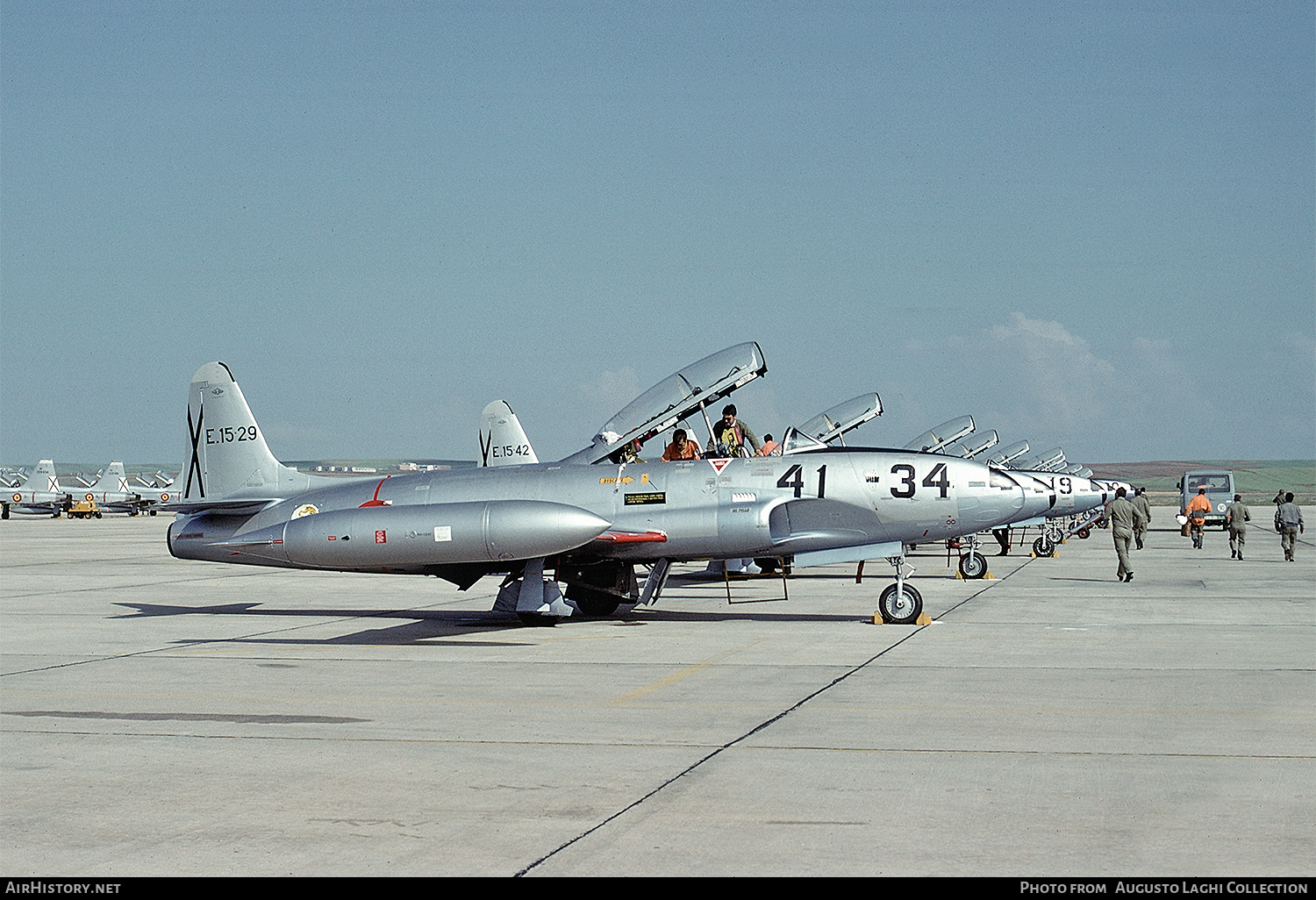 Aircraft Photo of E.15-29 | Lockheed T-33A | Spain - Air Force | AirHistory.net #662578