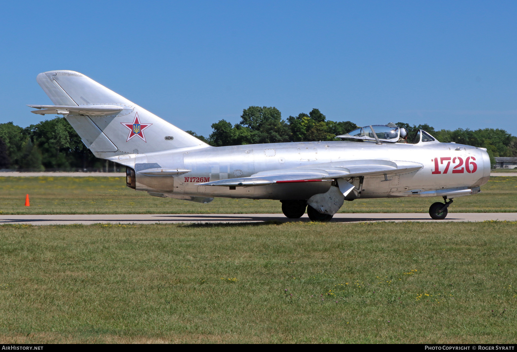 Aircraft Photo of N1726M / 1726 | PZL-Mielec Lim-5 (MiG-17F) | Ukraine - Air Force | AirHistory.net #662580