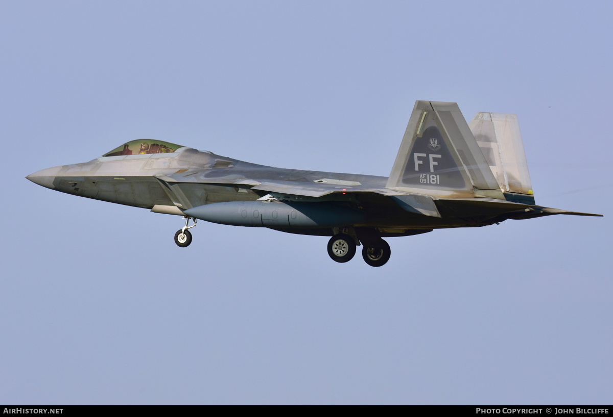 Aircraft Photo of 09-4181 | Lockheed Martin F-22A Raptor | USA - Air Force | AirHistory.net #662581