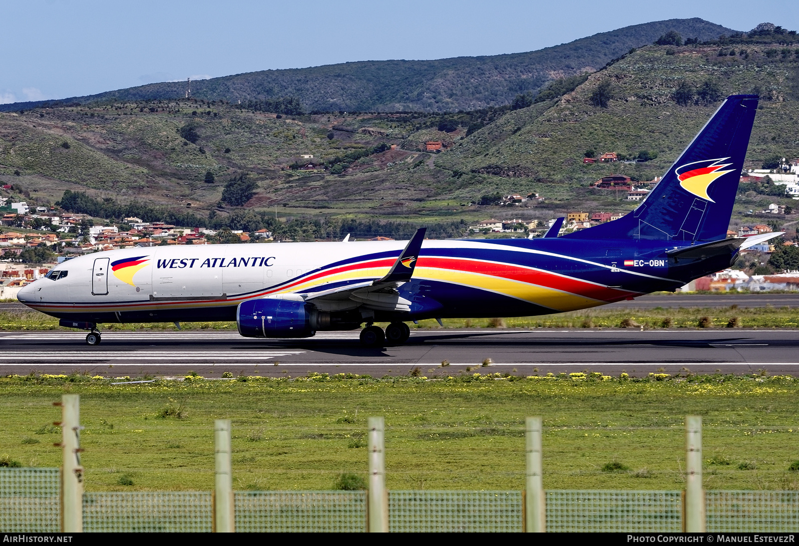 Aircraft Photo of EC-OBN | Boeing 737-83N(BCF) | West Atlantic Cargo Airlines | AirHistory.net #662585