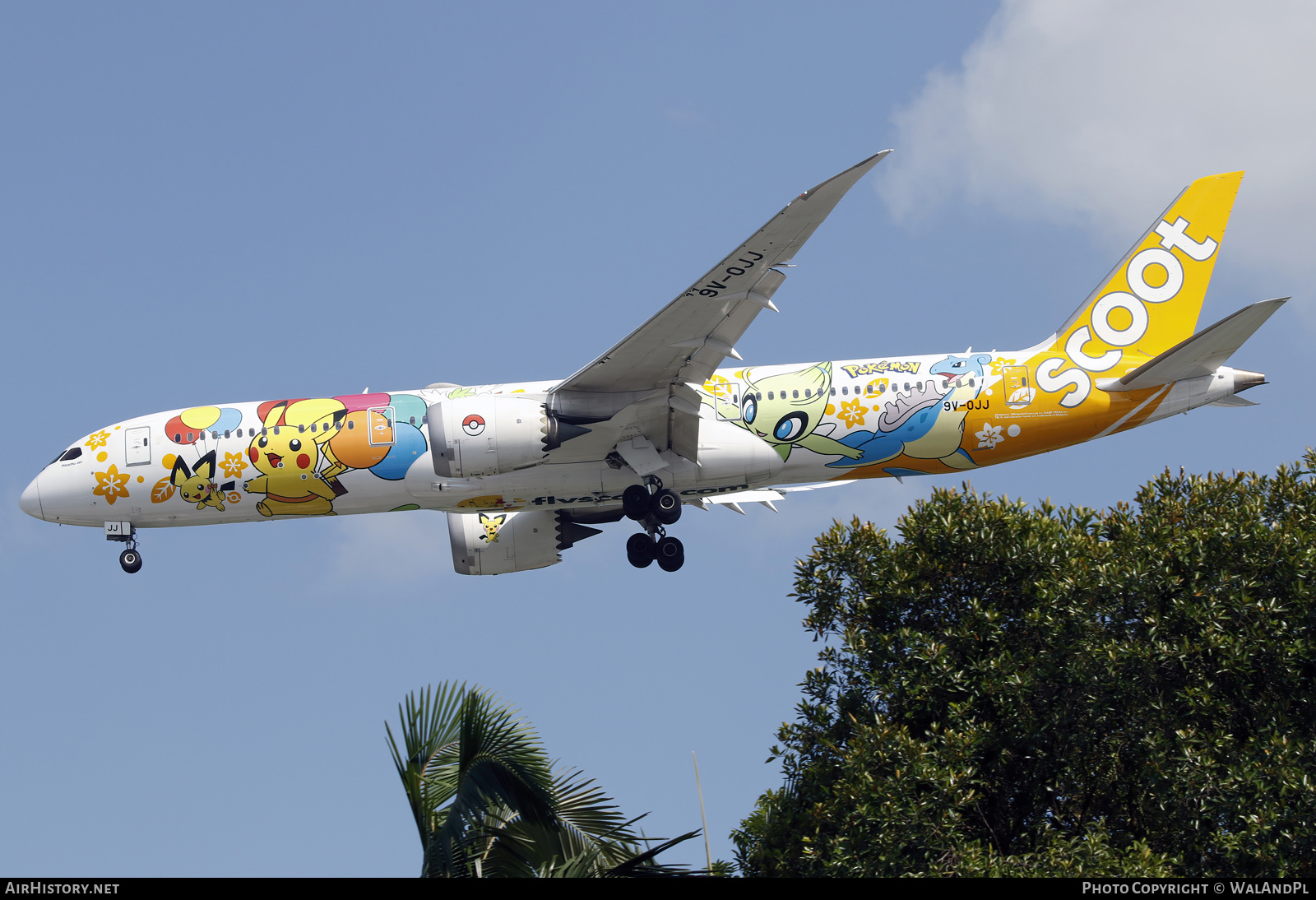 Aircraft Photo of 9V-OJJ | Boeing 787-9 Dreamliner | Scoot | AirHistory.net #662599