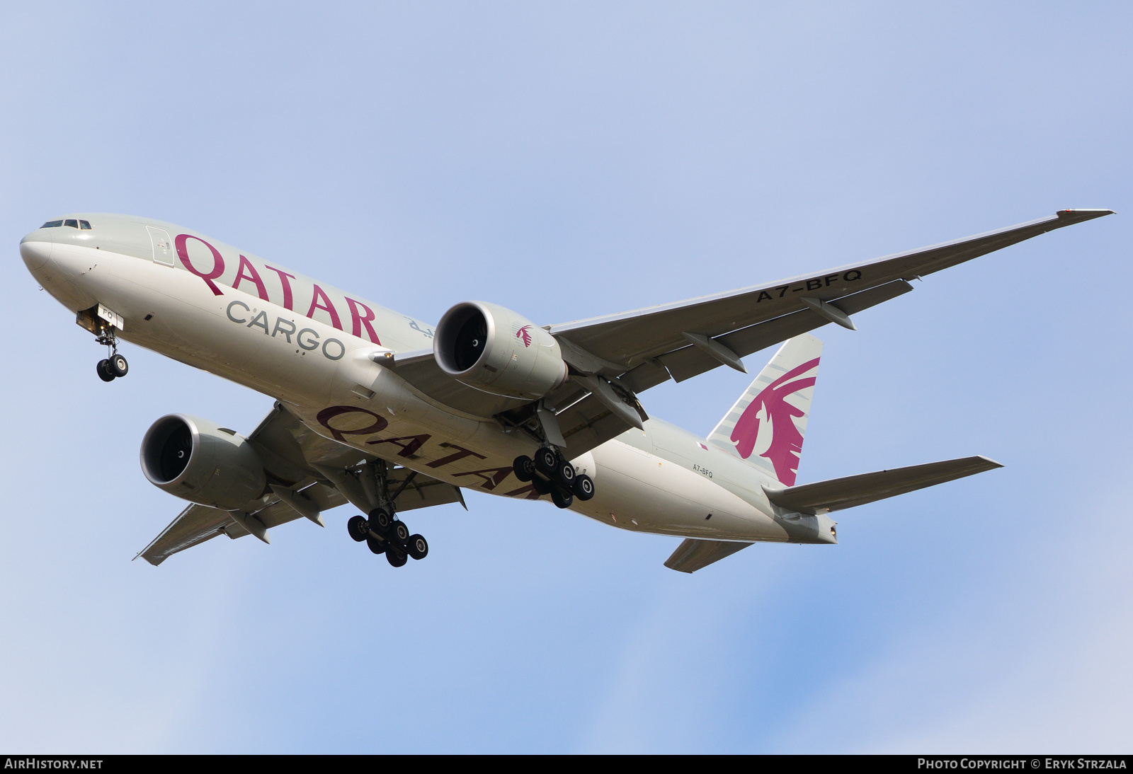 Aircraft Photo of A7-BFQ | Boeing 777-F | Qatar Airways Cargo | AirHistory.net #662617