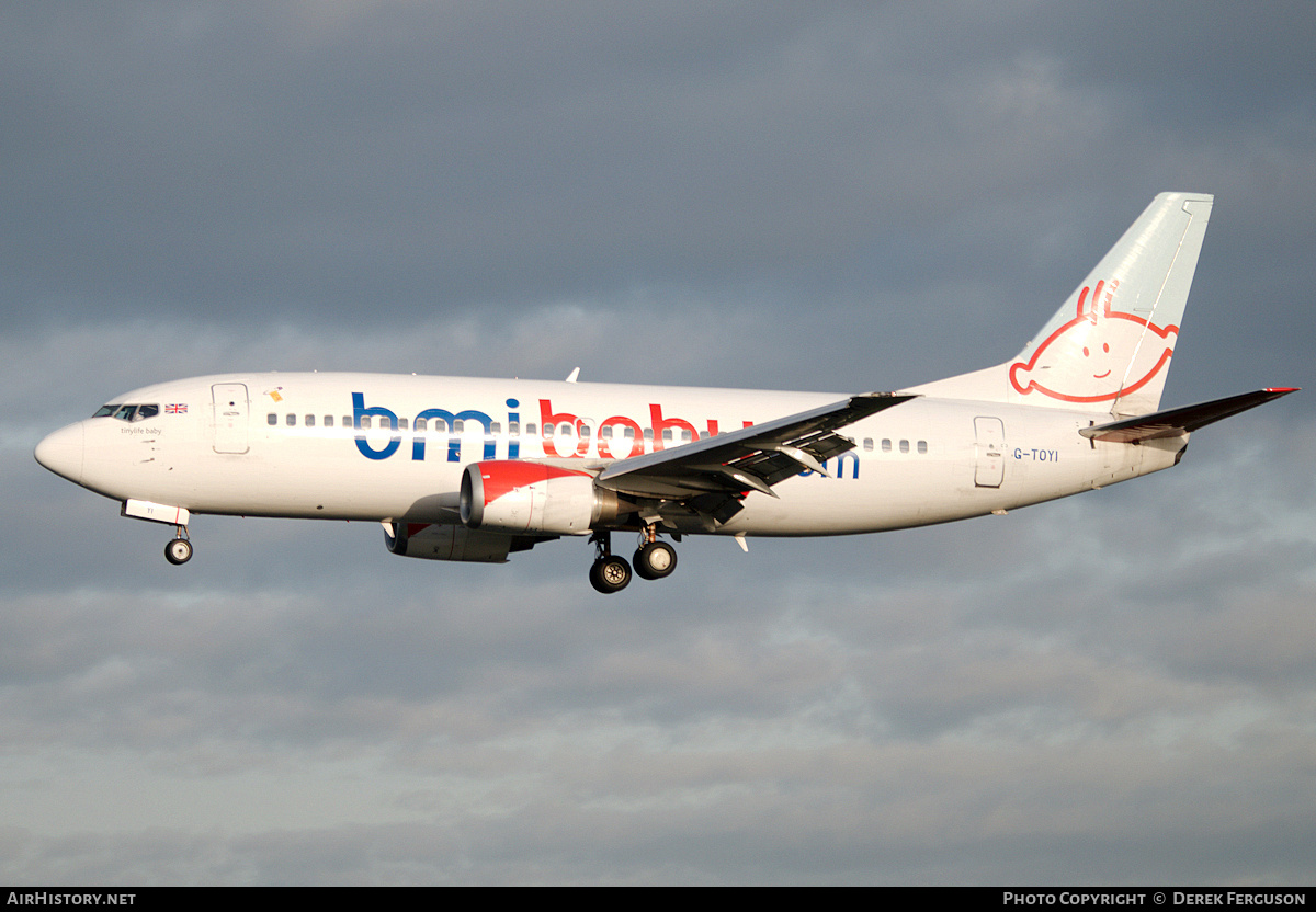 Aircraft Photo of G-TOYI | Boeing 737-3Q8 | Bmibaby | AirHistory.net #662633