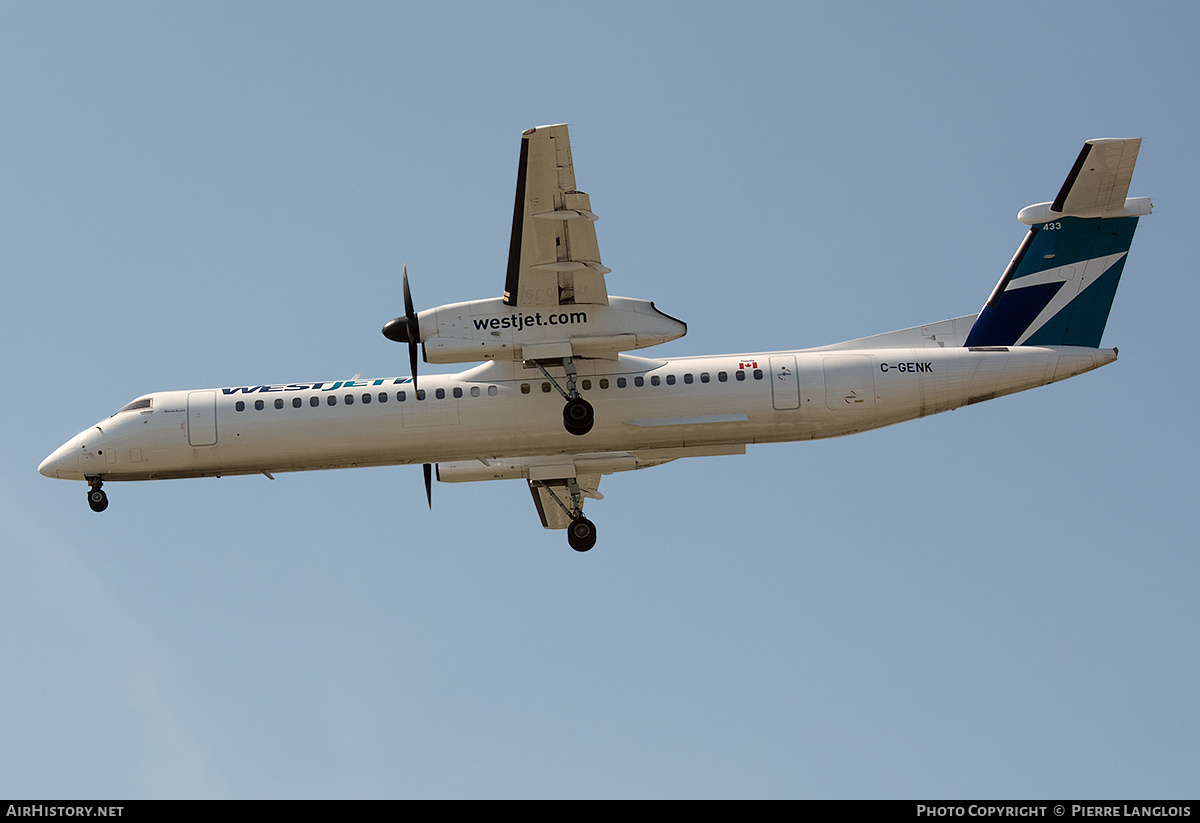 Aircraft Photo of C-GENK | Bombardier DHC-8-402 Dash 8 | WestJet | AirHistory.net #662646