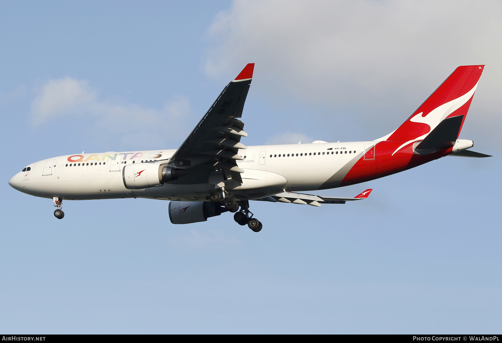 Aircraft Photo of VH-EBL | Airbus A330-203 | Qantas | AirHistory.net #662650