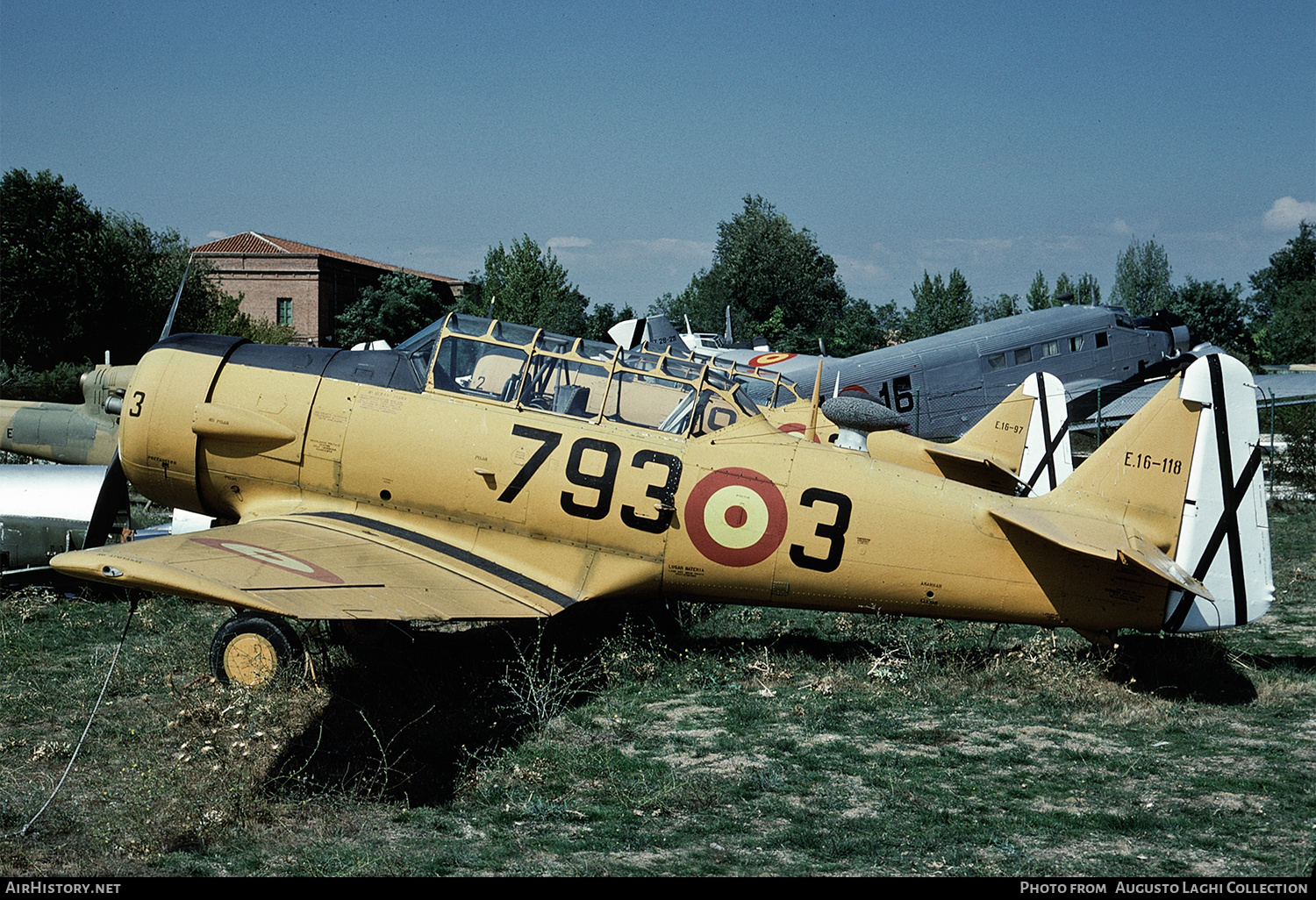 Aircraft Photo of E.16-118 | North American T-6G Texan | Spain - Air Force | AirHistory.net #662651
