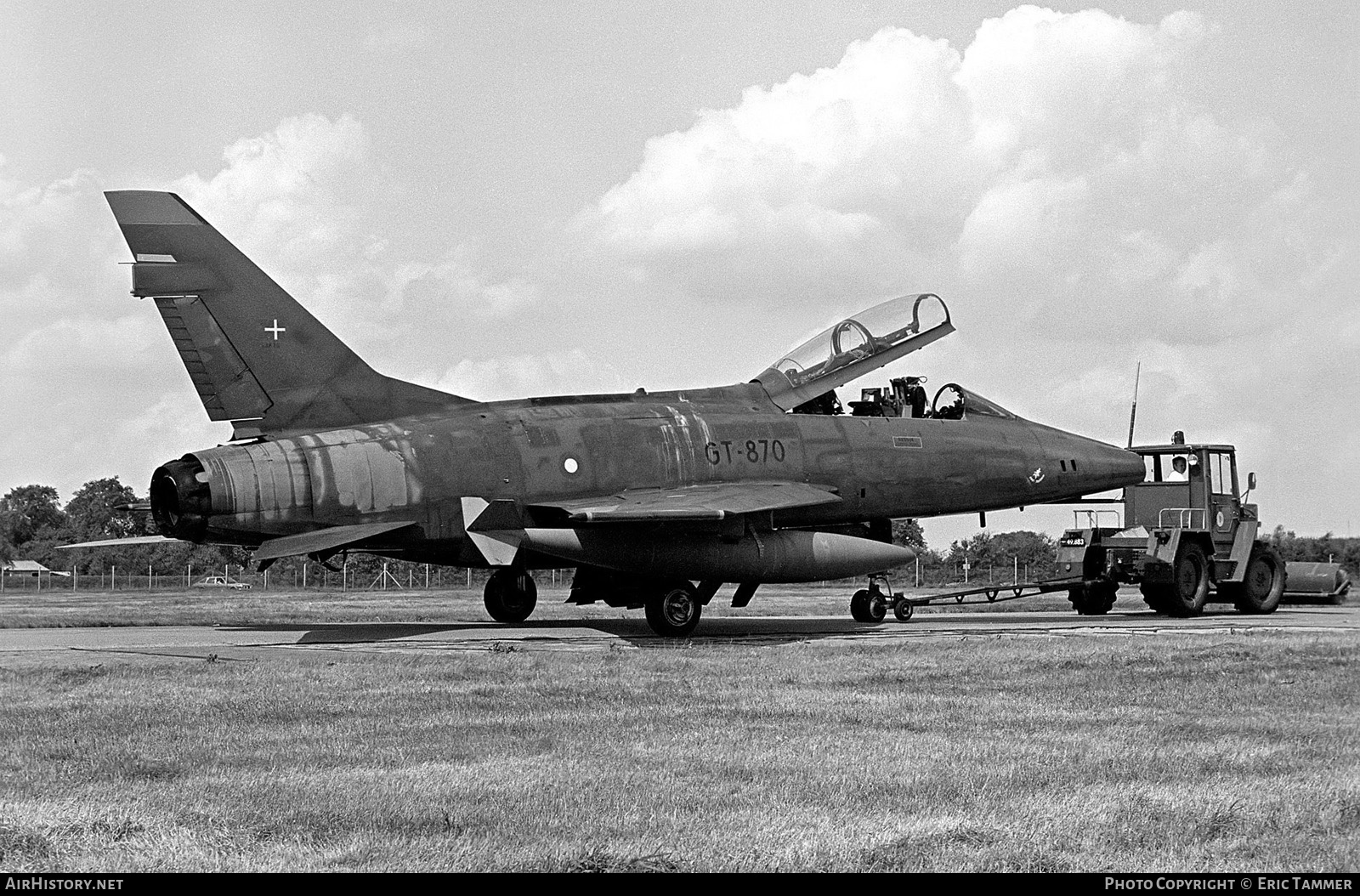 Aircraft Photo of GT-870 | North American F-100F Super Sabre | Denmark - Air Force | AirHistory.net #662658