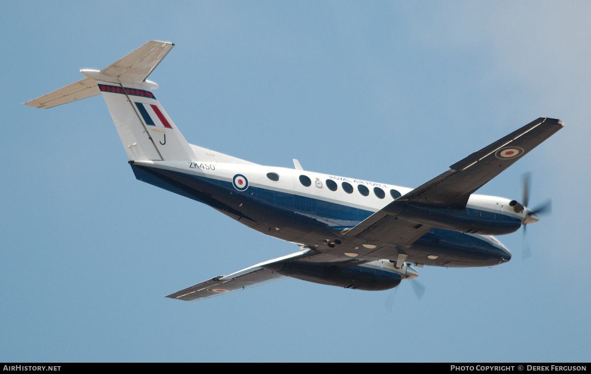Aircraft Photo of ZK450 | Raytheon B200 King Air | UK - Air Force | AirHistory.net #662663