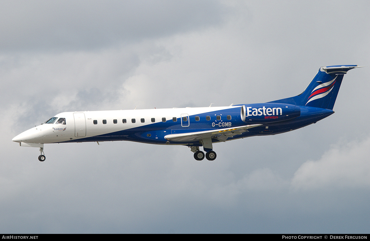 Aircraft Photo of G-CGMB | Embraer ERJ-135ER (EMB-135ER) | Eastern Airways | AirHistory.net #662665