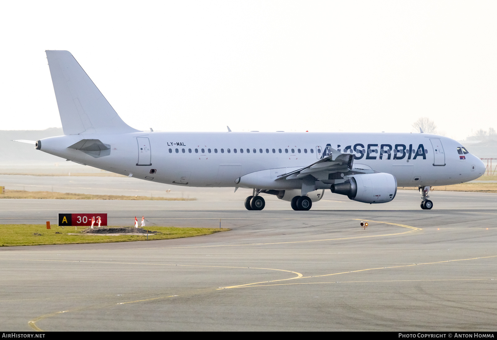 Aircraft Photo of LY-MAL | Airbus A320-214 | Air Serbia | AirHistory.net #662674