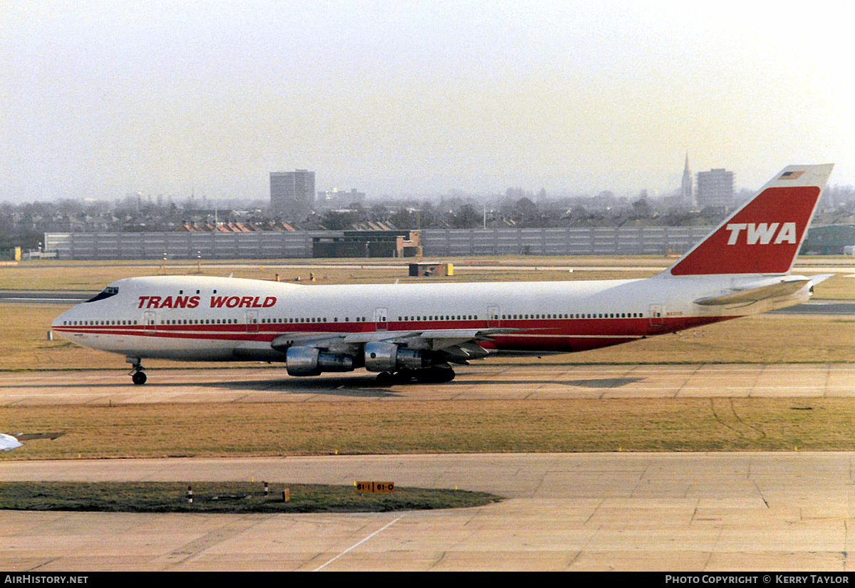 Aircraft Photo of N93115 | Boeing 747-131 | Trans World Airlines - TWA | AirHistory.net #662676