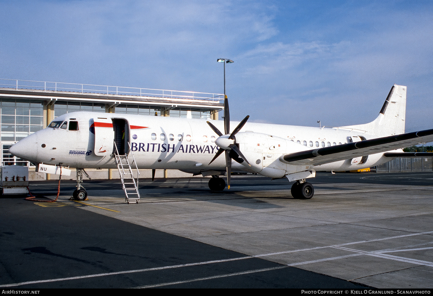 Aircraft Photo of G-MANU | British Aerospace ATP | British Airways | AirHistory.net #662705