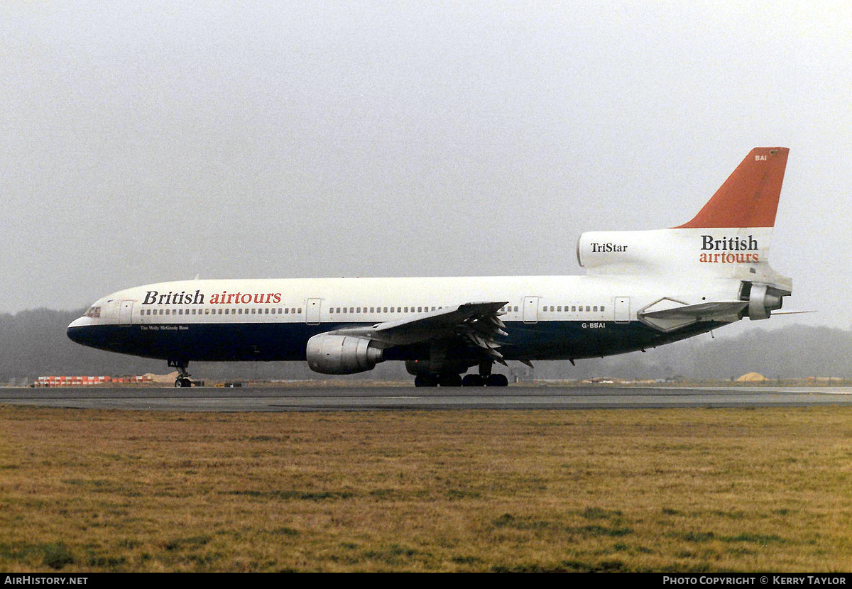 Aircraft Photo of G-BBAI | Lockheed L-1011-385-1 TriStar 1 | British Airtours | AirHistory.net #662714
