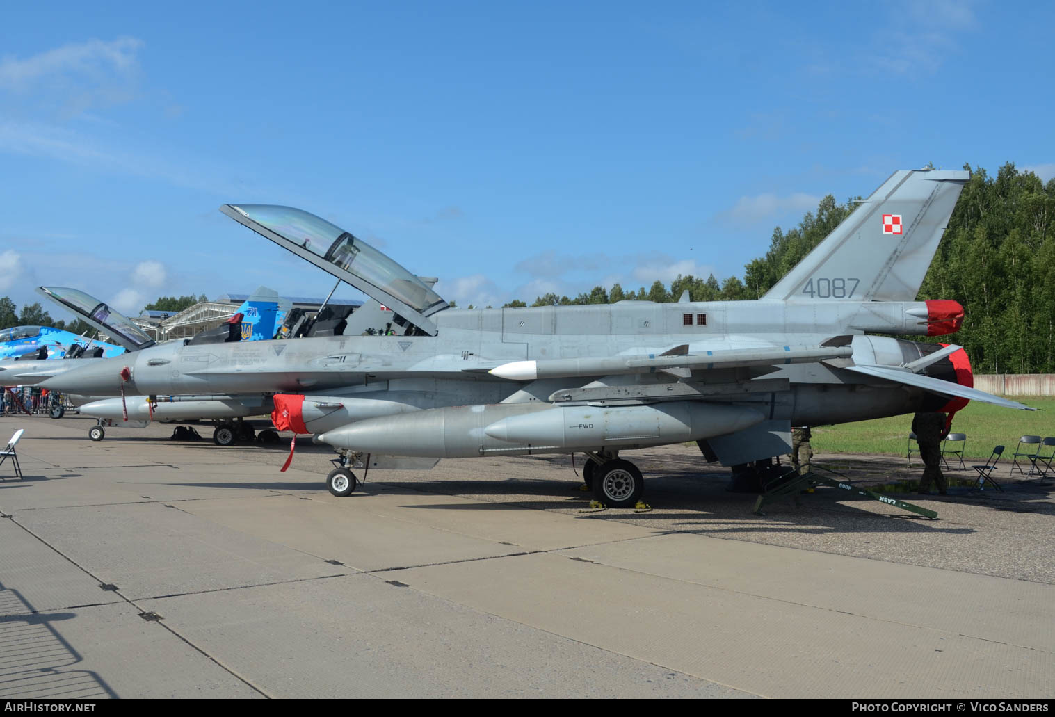 Aircraft Photo of 4087 | Lockheed Martin F-16DJ Fighting Falcon | Poland - Air Force | AirHistory.net #662733