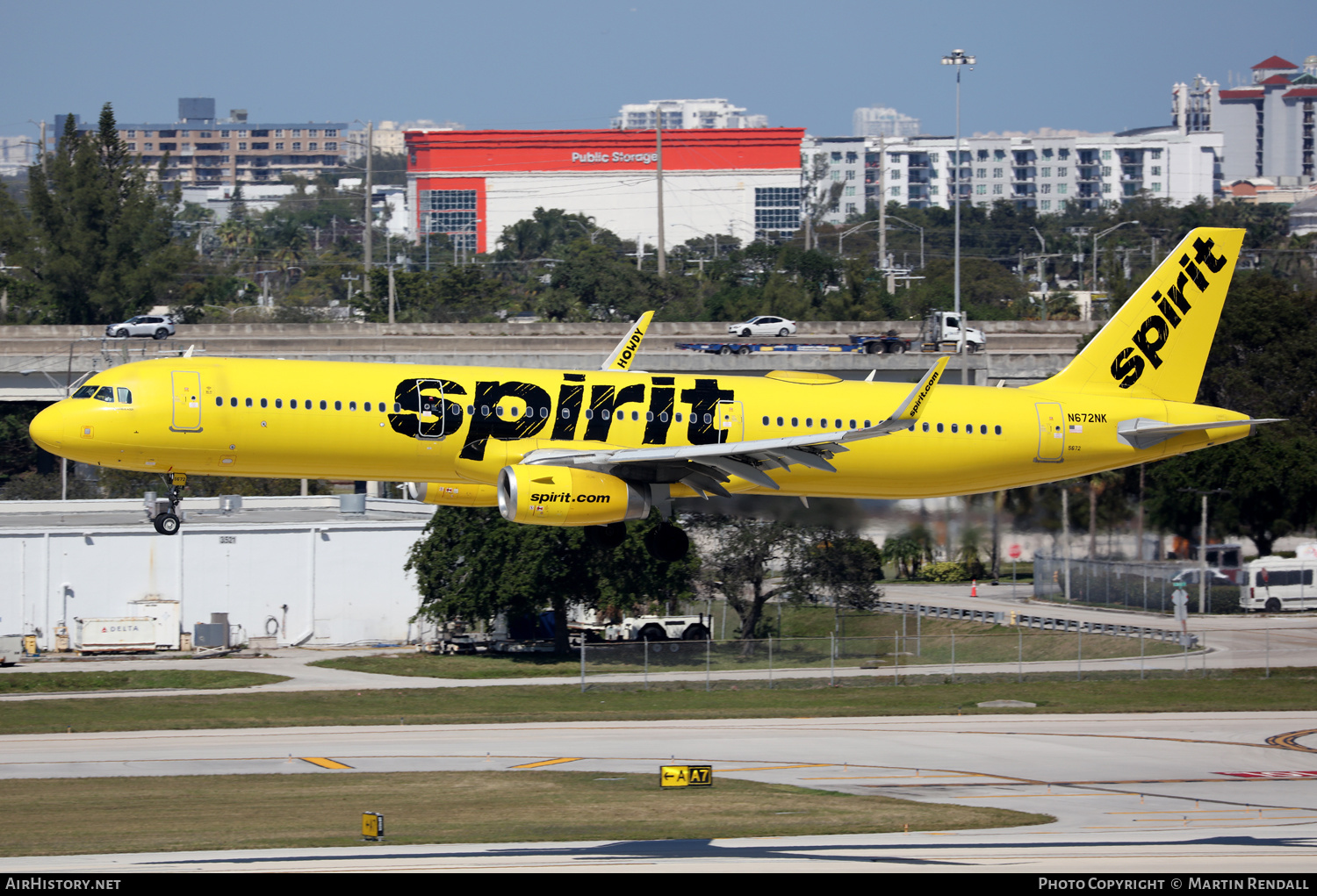 Aircraft Photo of N672NK | Airbus A321-231 | Spirit Airlines | AirHistory.net #662741