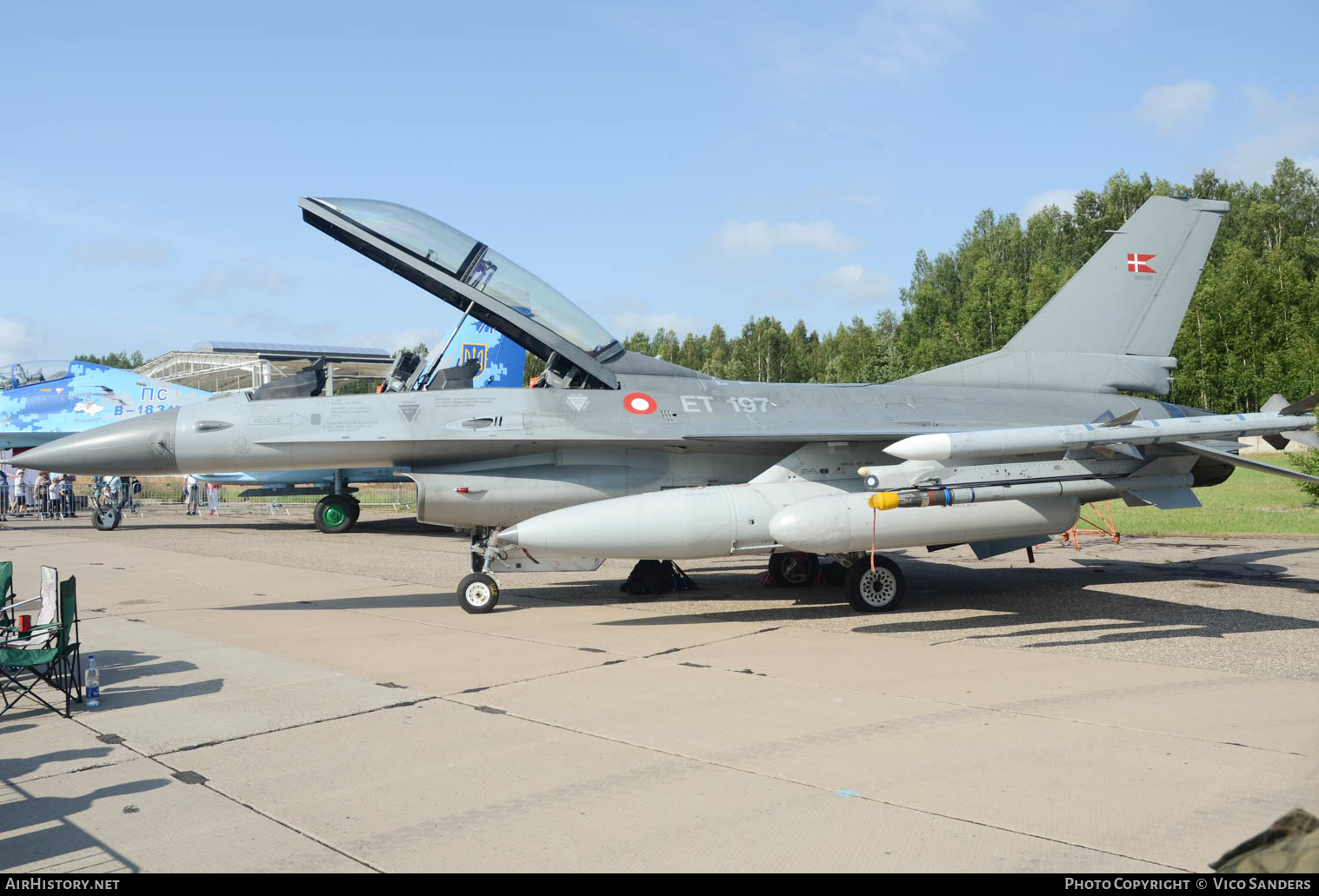 Aircraft Photo of ET-197 | General Dynamics F-16B Fighting Falcon | Denmark - Air Force | AirHistory.net #662748