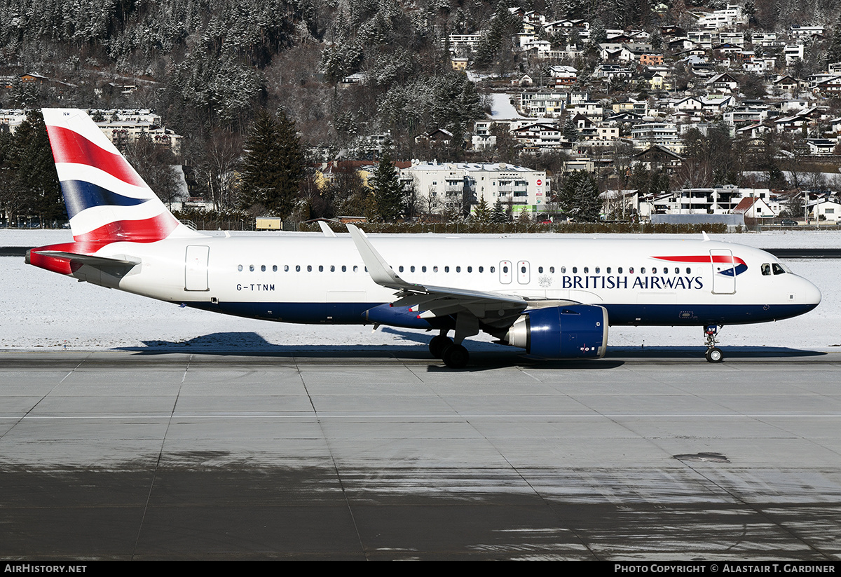 Aircraft Photo of G-TTNM | Airbus A320-251N | British Airways | AirHistory.net #662750