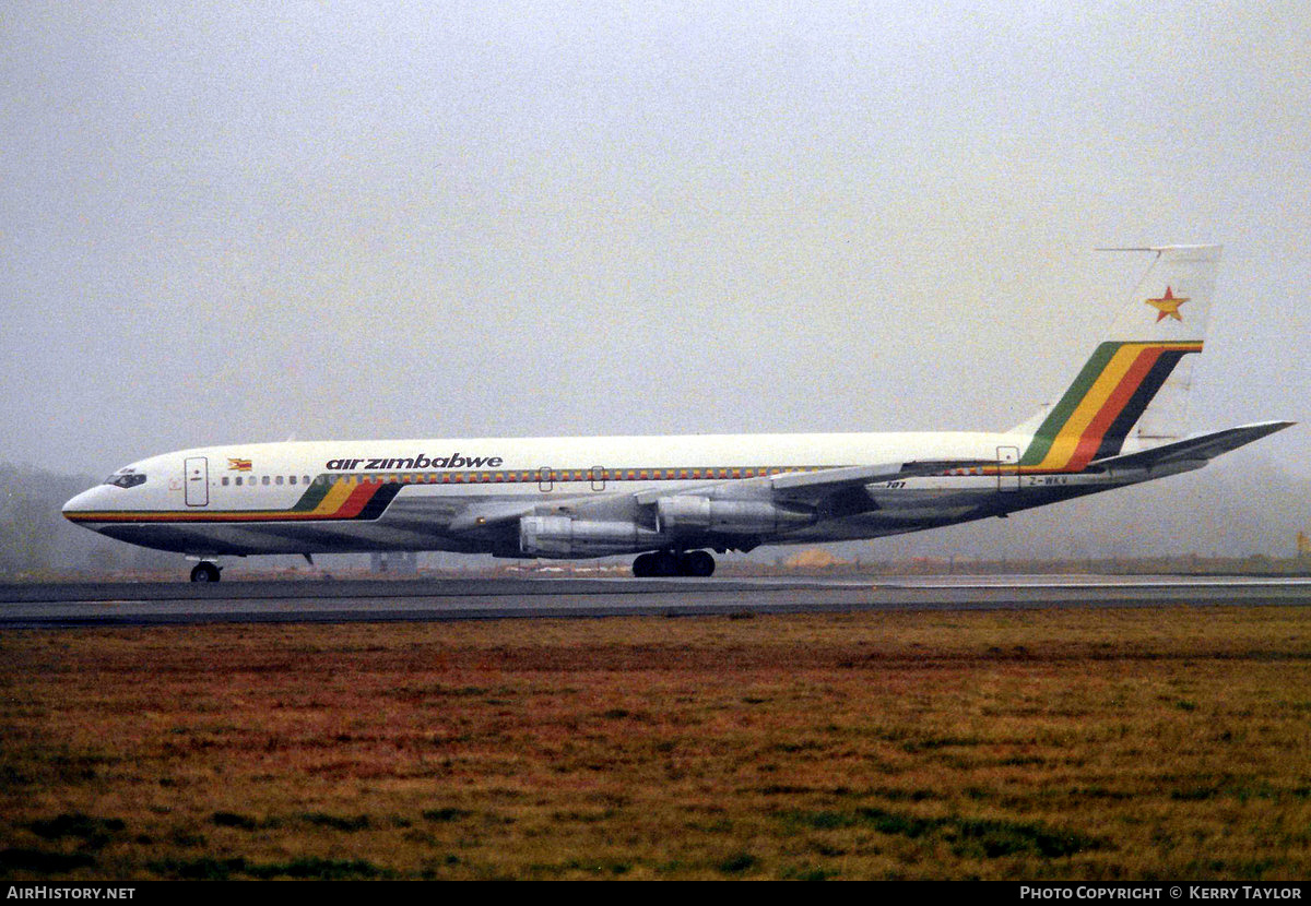 Aircraft Photo of Z-WKV | Boeing 707-330B | Air Zimbabwe | AirHistory.net #662755