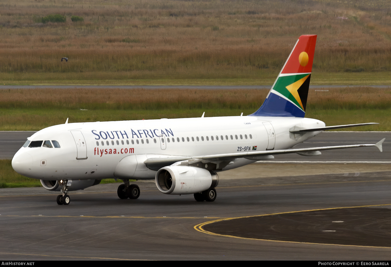 Aircraft Photo of ZS-SFN | Airbus A319-131 | South African Airways | AirHistory.net #662770