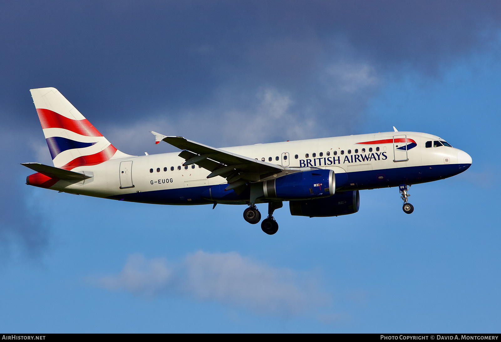 Aircraft Photo of G-EUOG | Airbus A319-131 | British Airways | AirHistory.net #662802