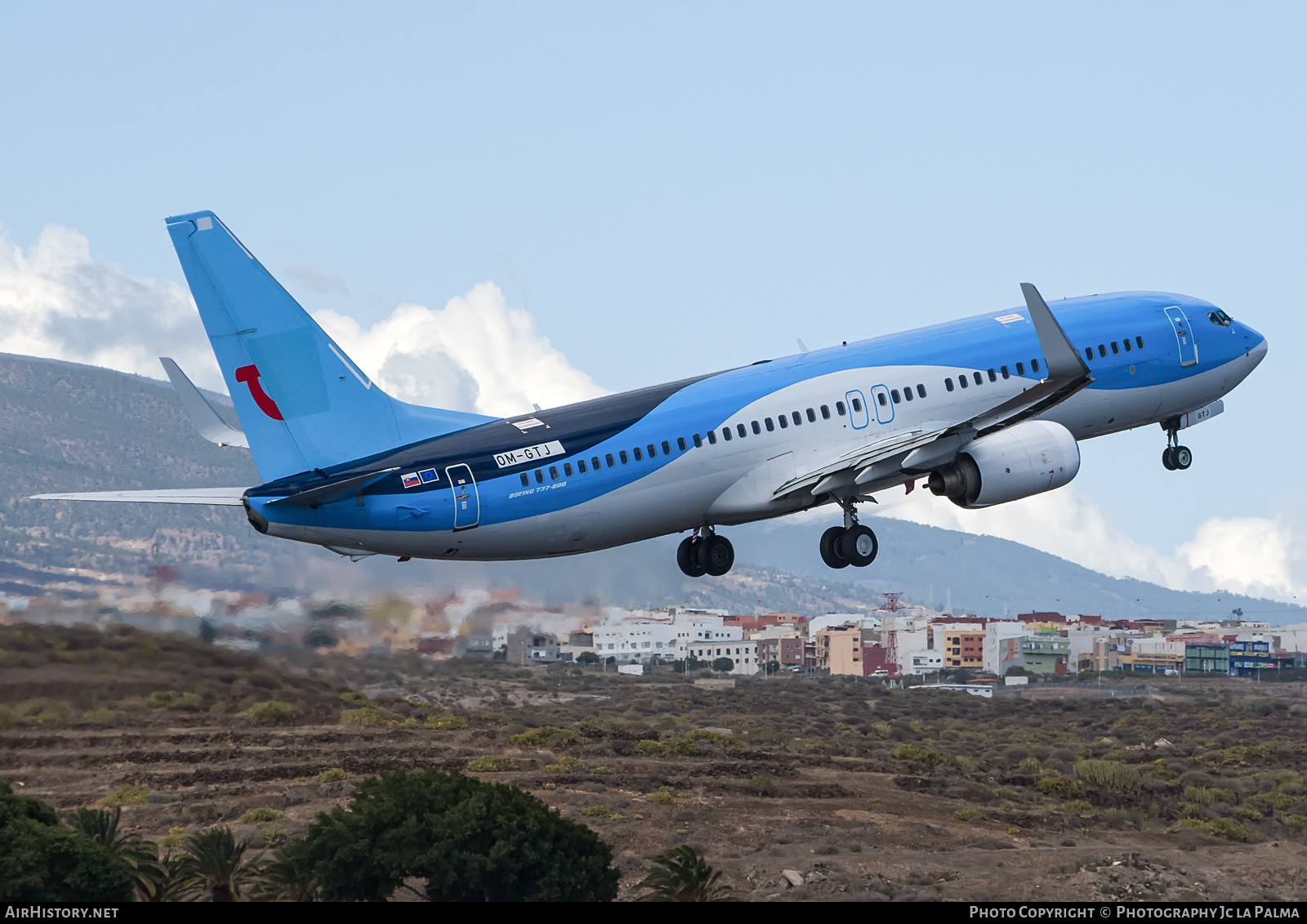 Aircraft Photo of OM-GTJ | Boeing 737-8K5 | TUI | AirHistory.net #662803