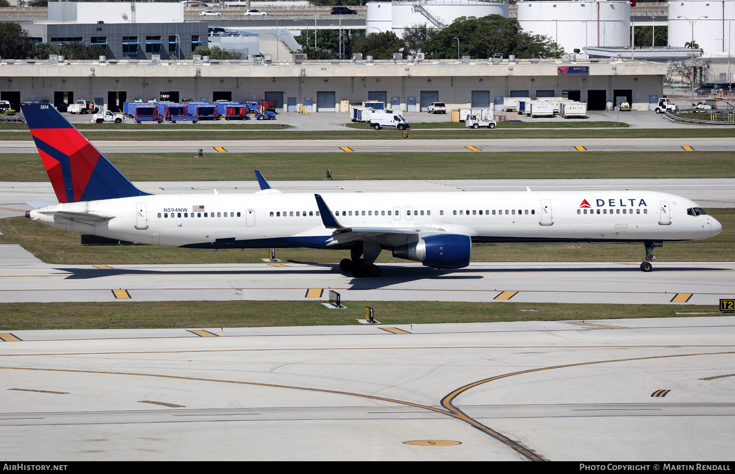 Aircraft Photo of N594NW | Boeing 757-351 | Delta Air Lines | AirHistory.net #662820