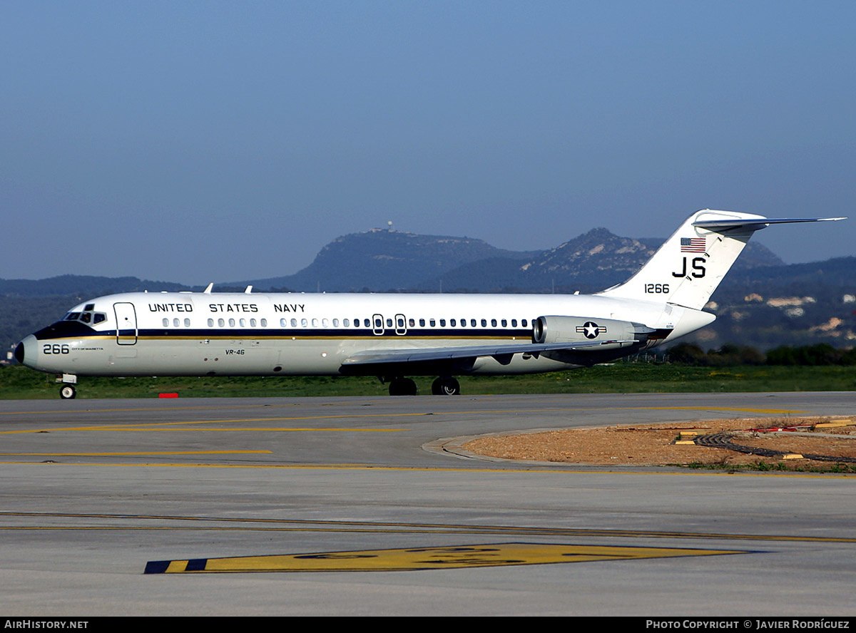 Aircraft Photo of 161266 / 1266 | McDonnell Douglas C-9B Skytrain II | USA - Navy | AirHistory.net #662840