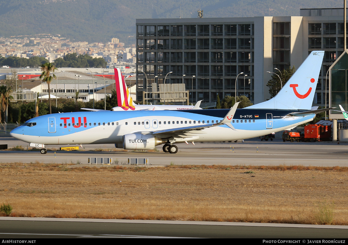 Aircraft Photo of D-ATUC | Boeing 737-8K5 | TUI | AirHistory.net #662848