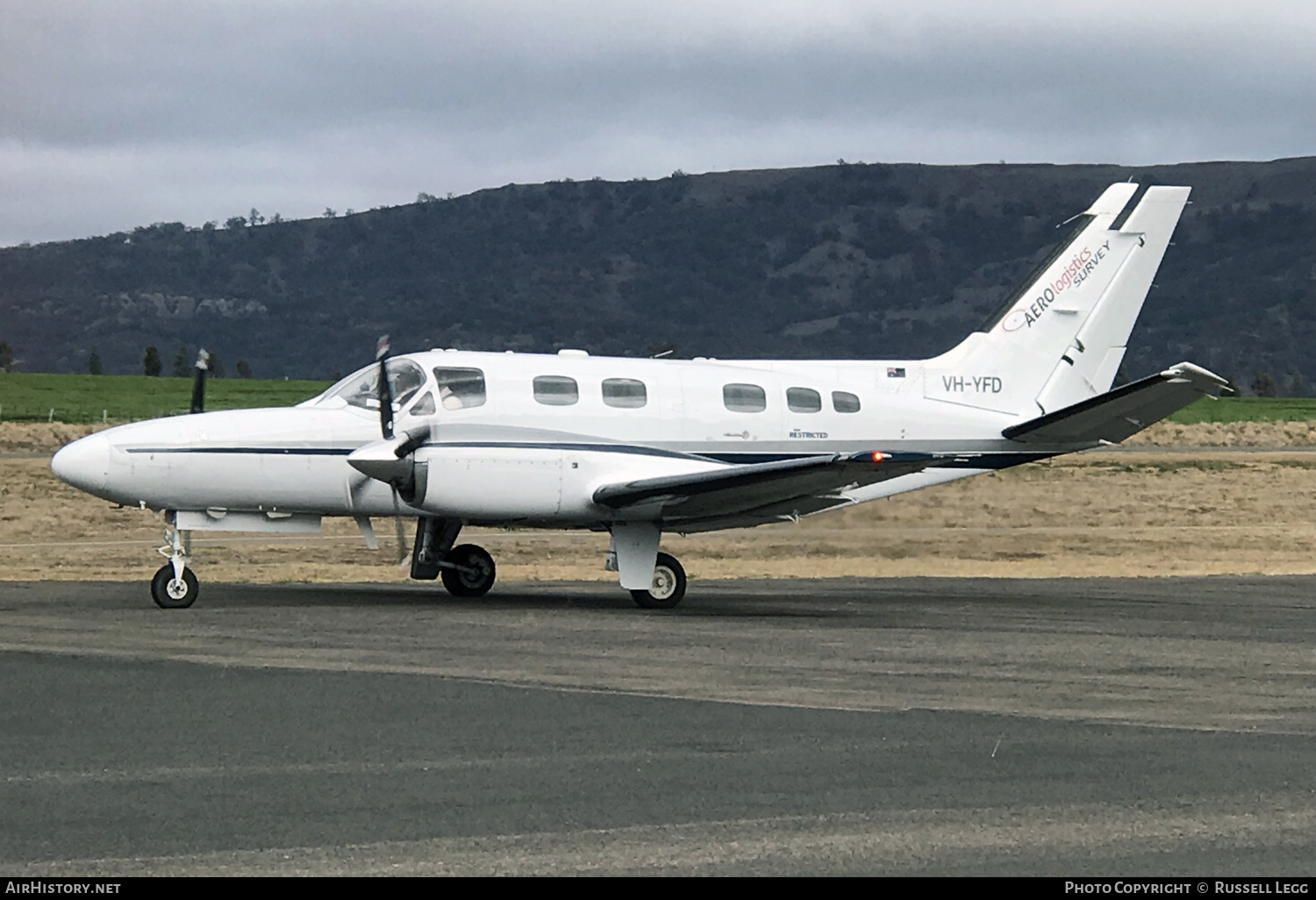 Aircraft Photo of VH-YFD | Cessna 441 Conquest | Aero Logistics | AirHistory.net #662857