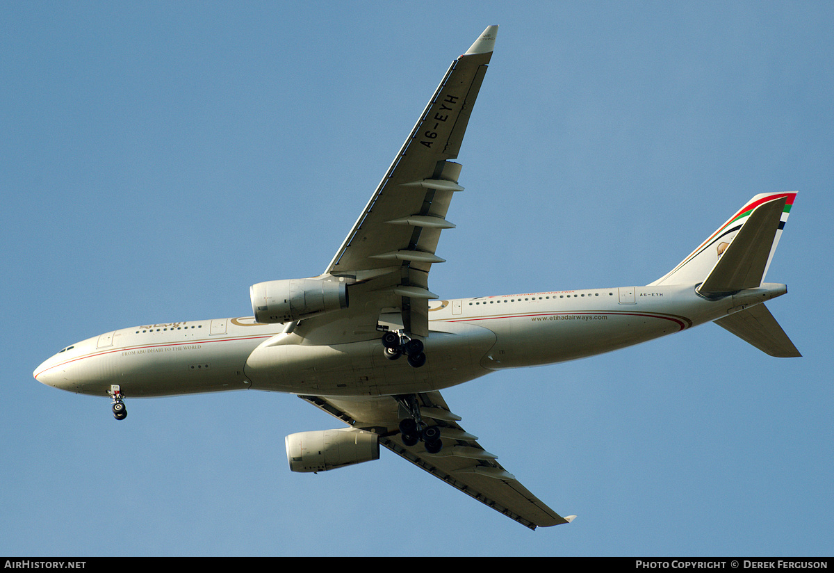Aircraft Photo of A6-EYH | Airbus A330-243 | Etihad Airways | AirHistory.net #662866