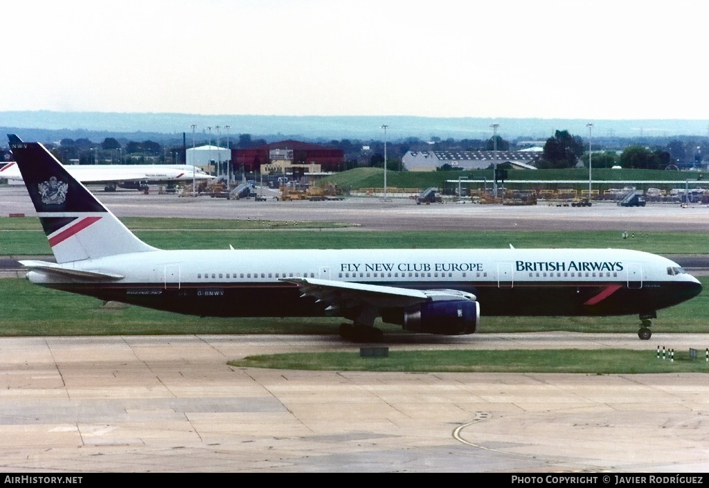 Aircraft Photo of G-BNWV | Boeing 767-336/ER | British Airways | AirHistory.net #662868
