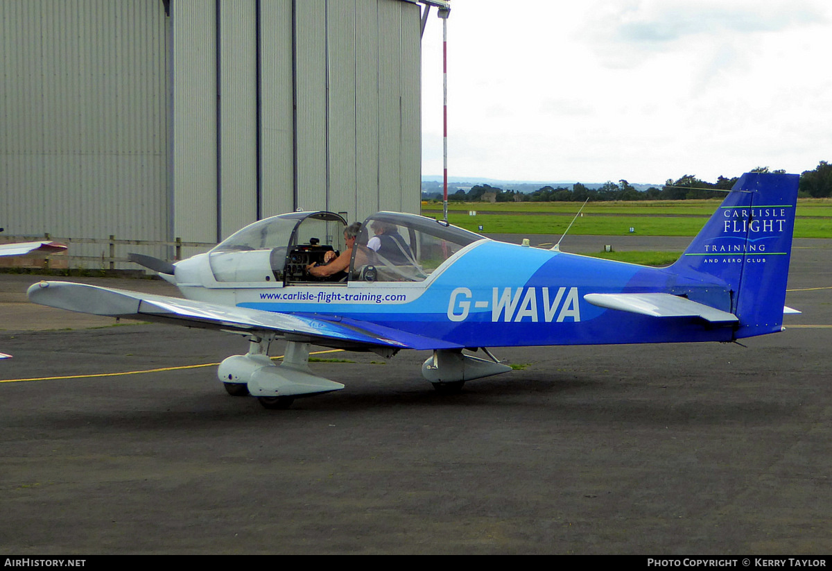 Aircraft Photo of G-WAVA | Robin HR-200-120B | Carlisle Flight Training | AirHistory.net #662875