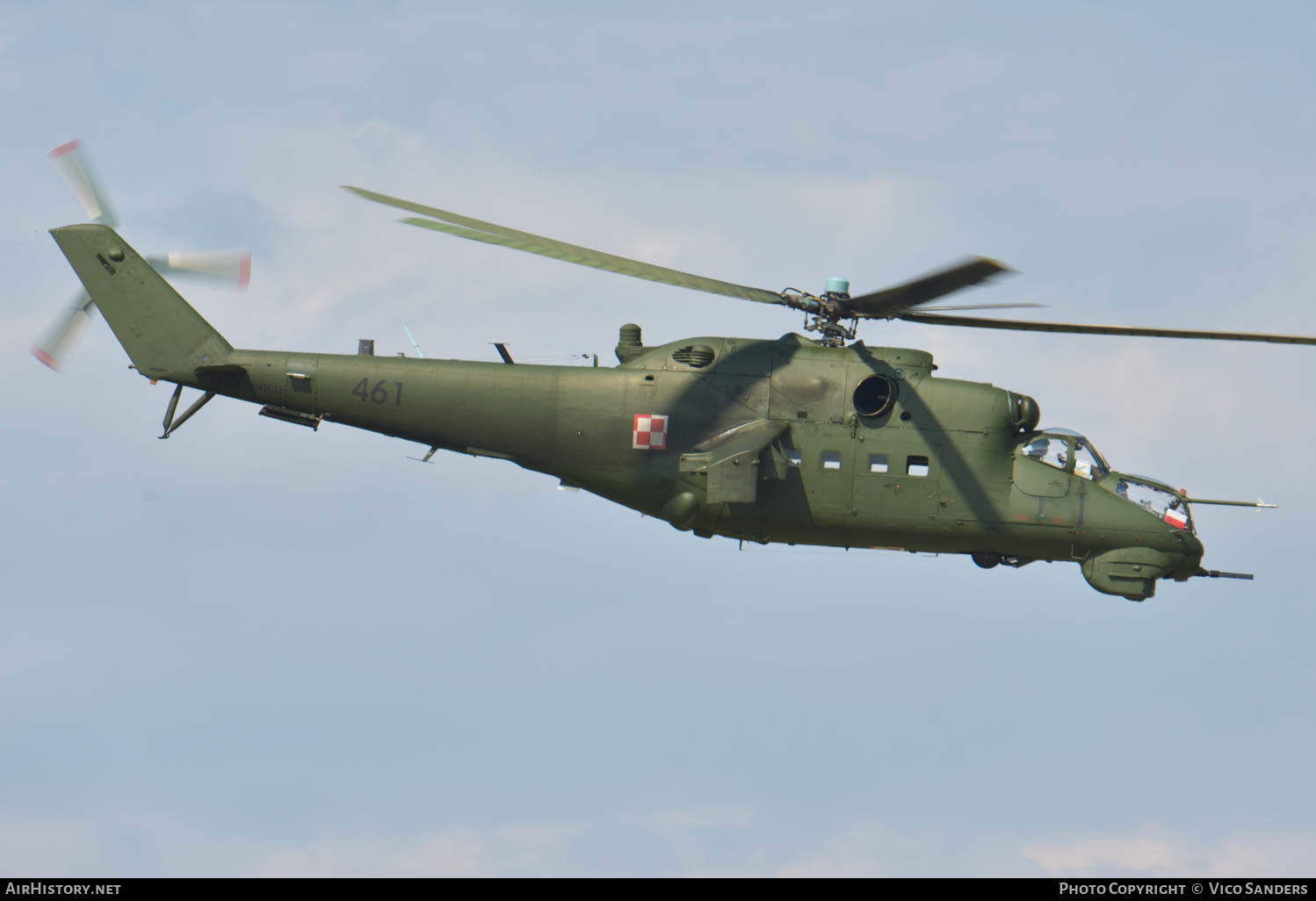 Aircraft Photo of 461 | Mil Mi-24D | Poland - Air Force | AirHistory.net #662886