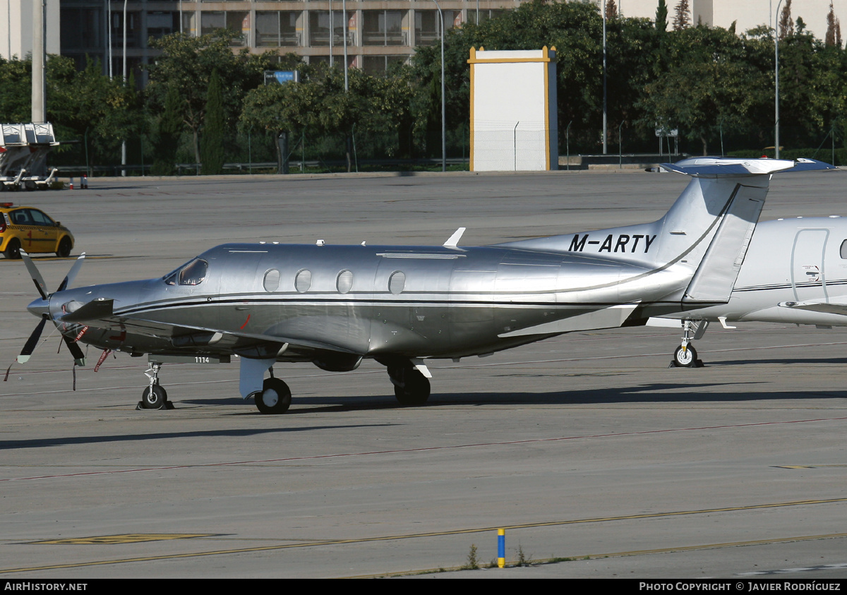 Aircraft Photo of M-ARTY | Pilatus PC-12NG (PC-12/47E) | AirHistory.net #662891