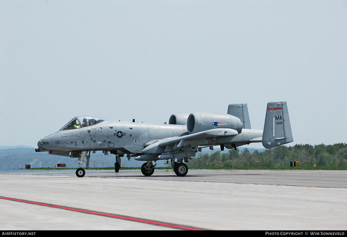 Aircraft Photo of 78-0626 / AF78-626 | Fairchild A-10C Thunderbolt II | USA - Air Force | AirHistory.net #662918