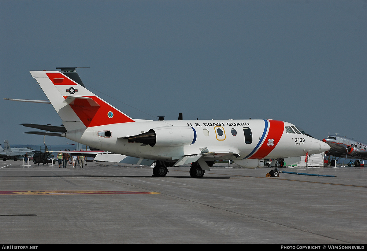Aircraft Photo of 2129 | Dassault HU-25C+ Guardian (20G) | USA - Coast Guard | AirHistory.net #662919