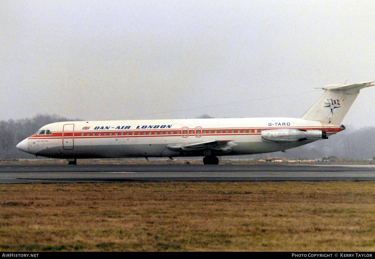 Aircraft Photo of G-TARO | British Aerospace BAC-111-525FT One-Eleven | Dan-Air London | AirHistory.net #662925