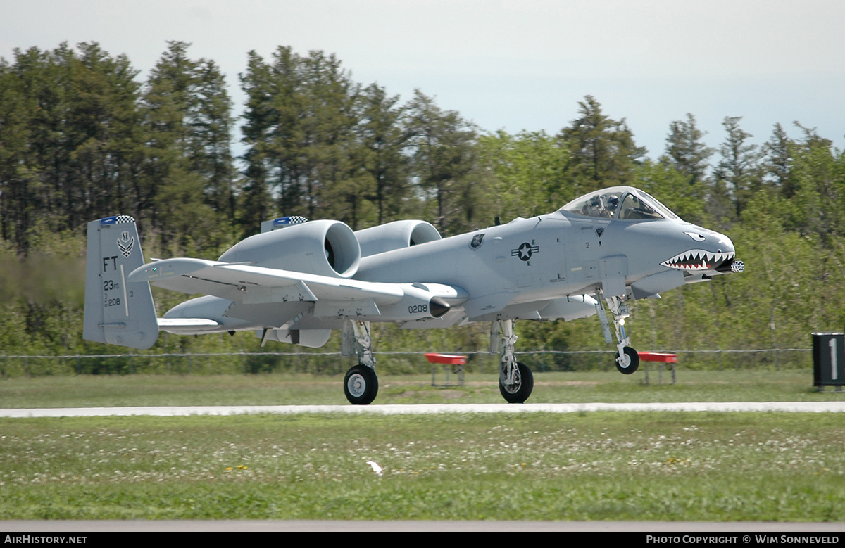 Aircraft Photo of 80-0208 | Fairchild A-10C Thunderbolt II | USA - Air Force | AirHistory.net #662931