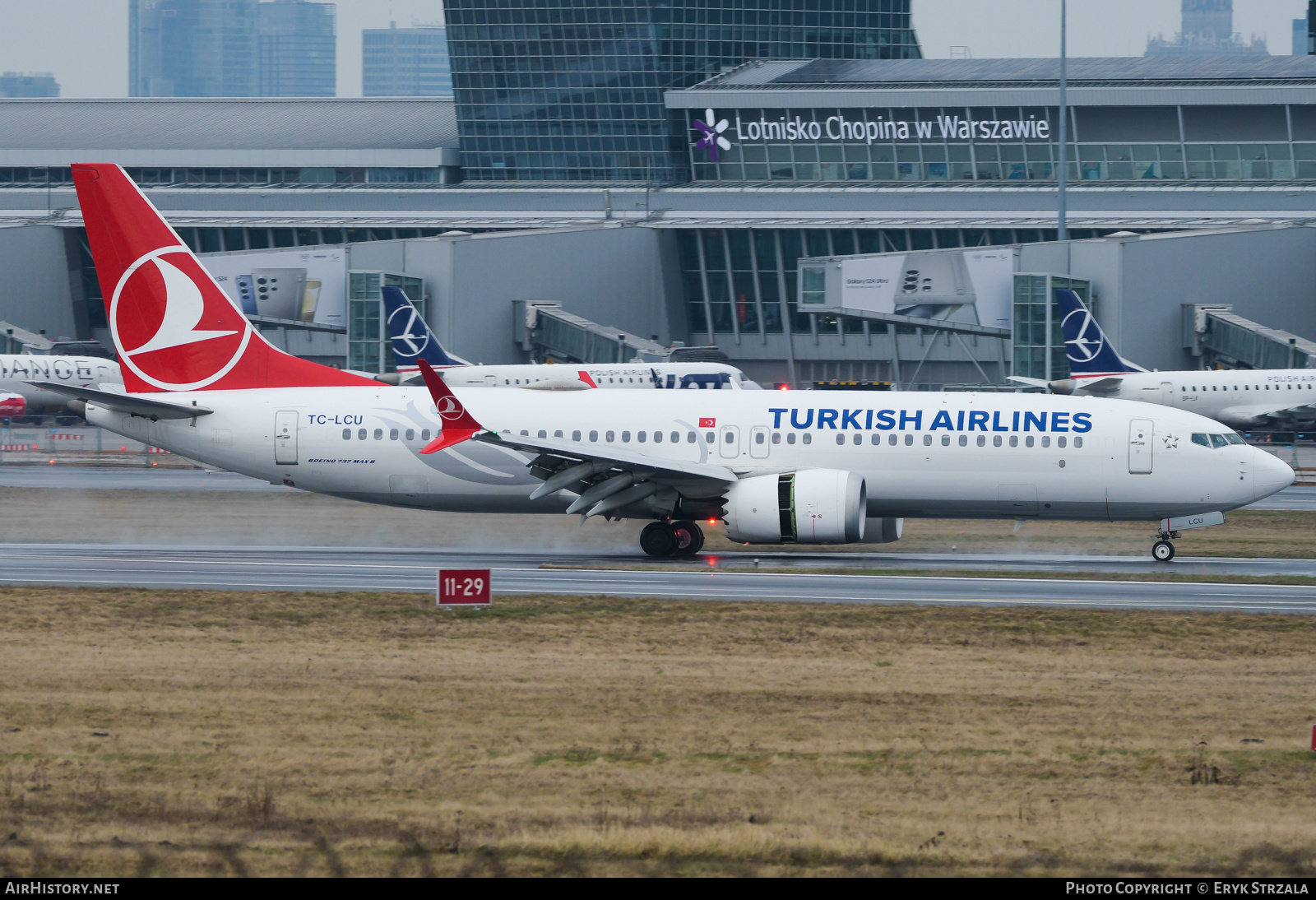 Aircraft Photo of TC-LCU | Boeing 737-8 Max 8 | Turkish Airlines | AirHistory.net #662936