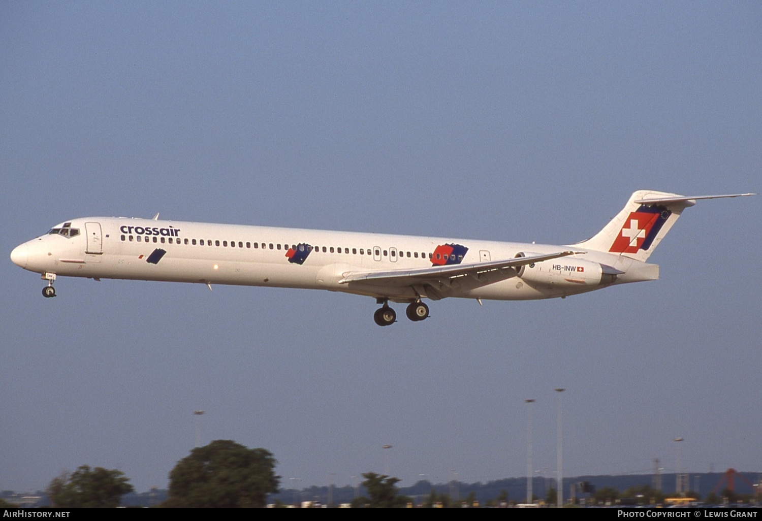 Aircraft Photo of HB-INW | McDonnell Douglas MD-81 (DC-9-81) | Crossair | AirHistory.net #662946