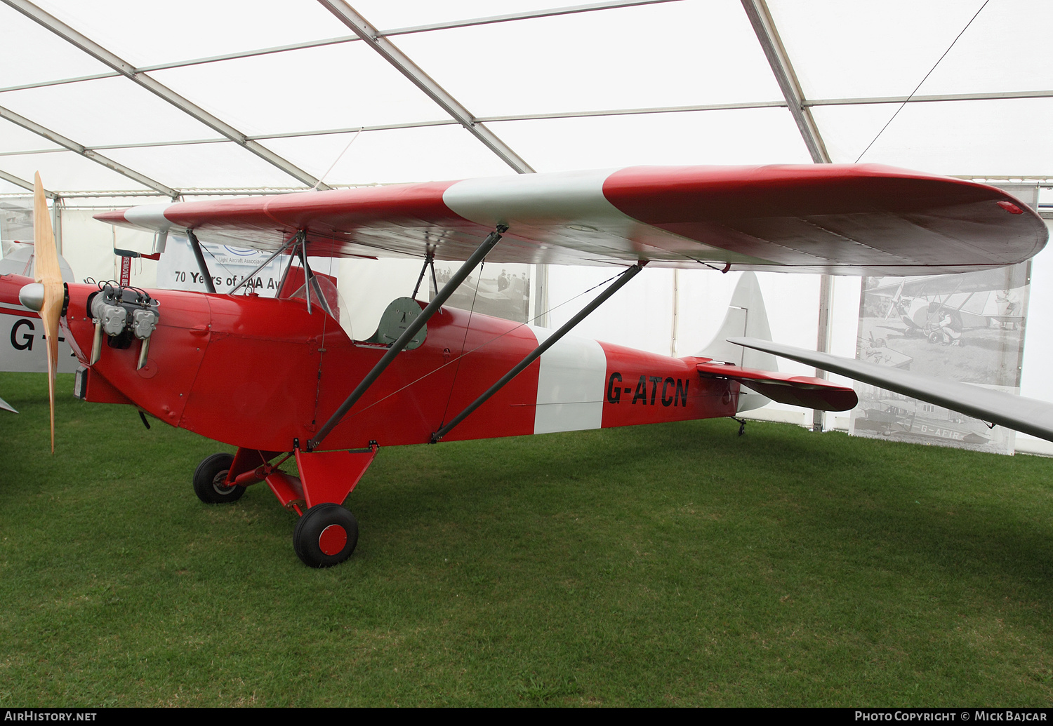 Aircraft Photo of G-ATCN | Luton LA-4A Minor | AirHistory.net #662959