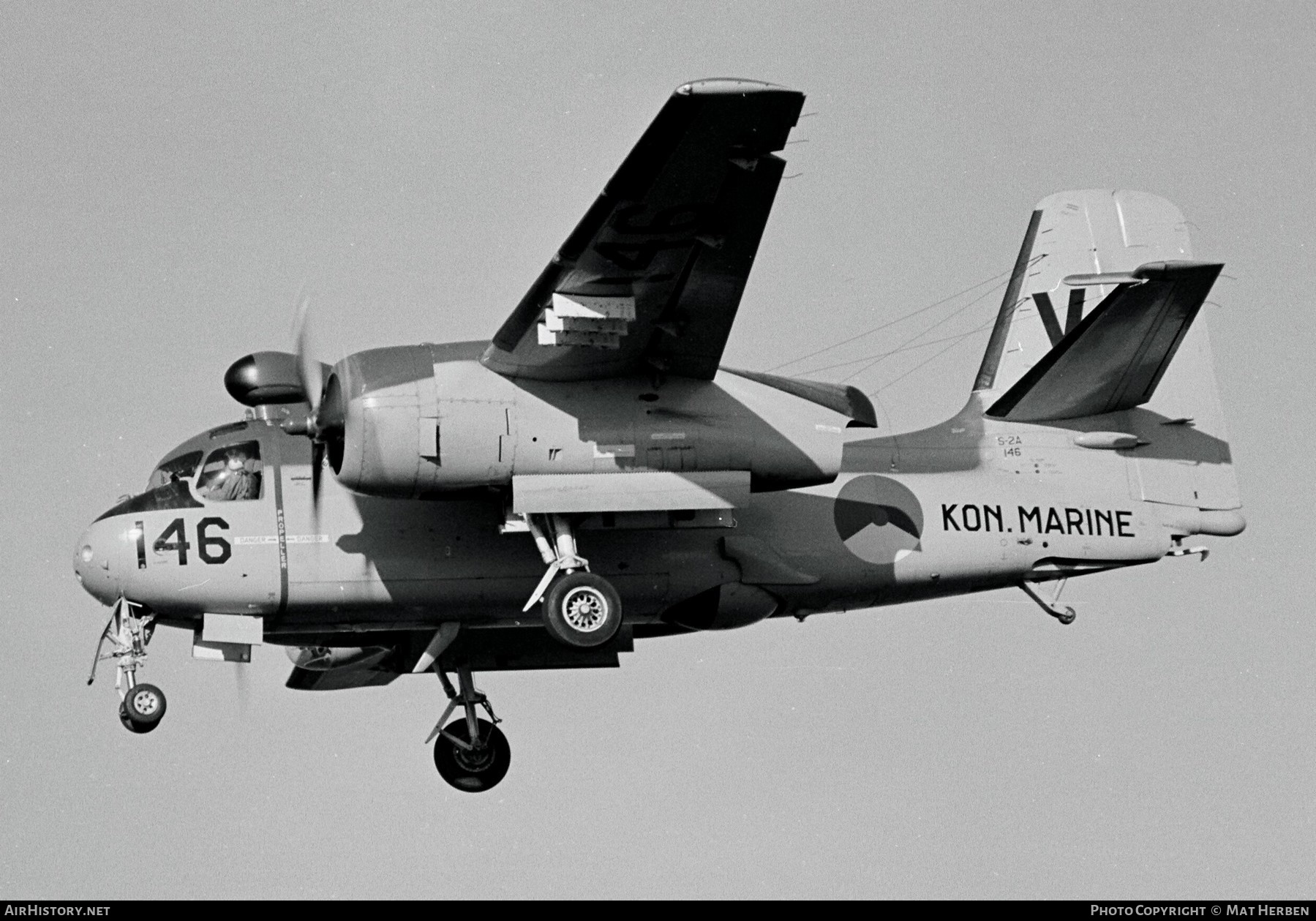 Aircraft Photo of 146 | Grumman S-2A Tracker | Netherlands - Navy | AirHistory.net #662962