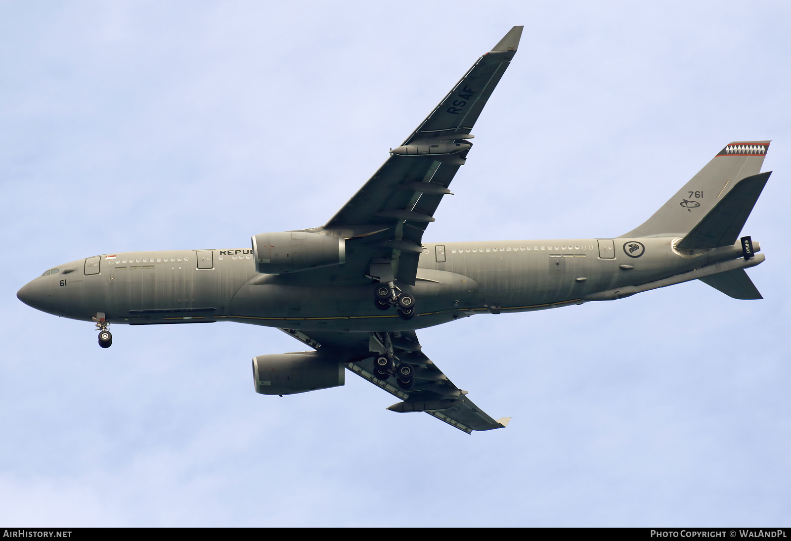 Aircraft Photo of 761 | Airbus A330-243MRTT | Singapore - Air Force | AirHistory.net #662970