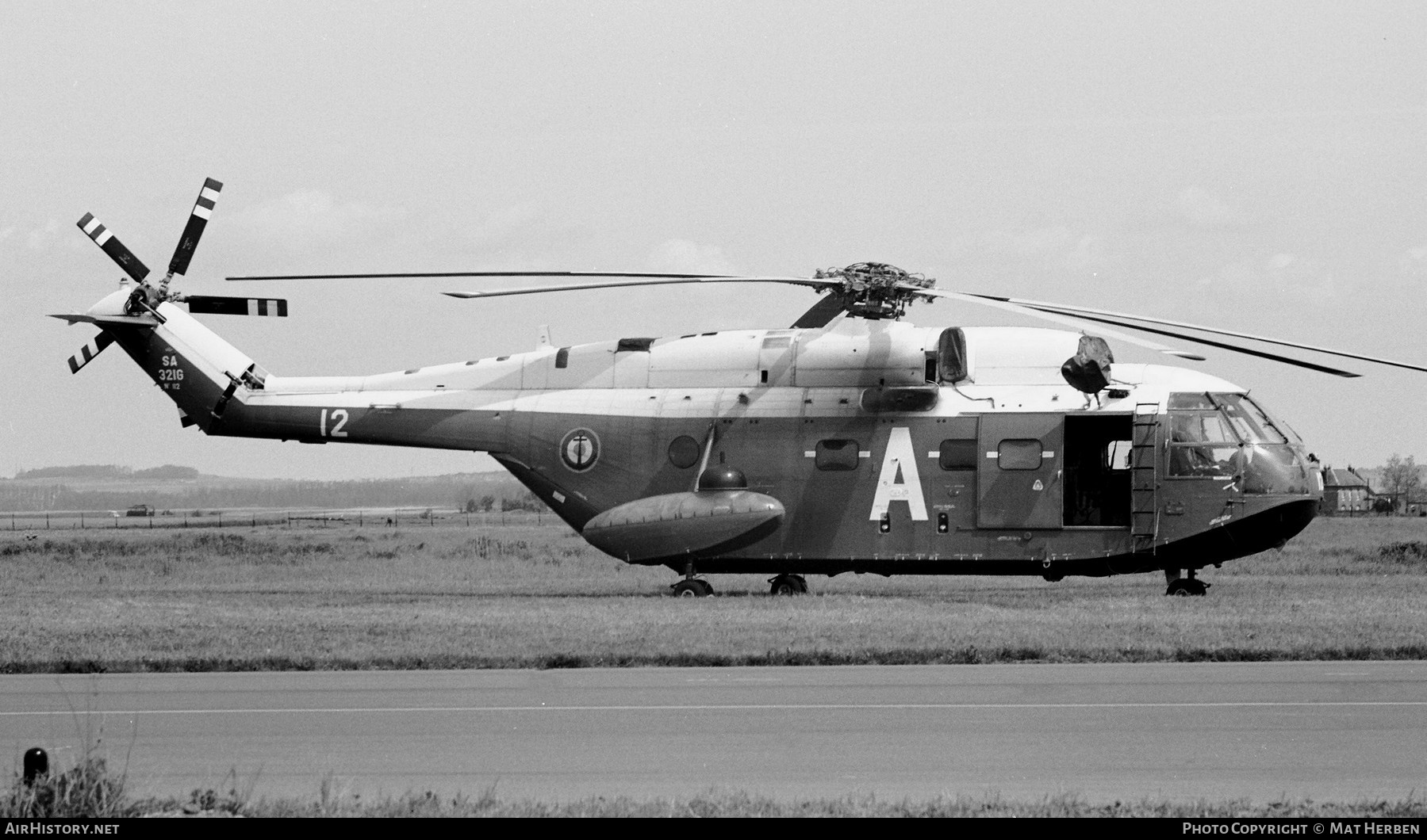Aircraft Photo of 112 / 12 | Aerospatiale SA-321G Super Frelon | France - Navy | AirHistory.net #662973