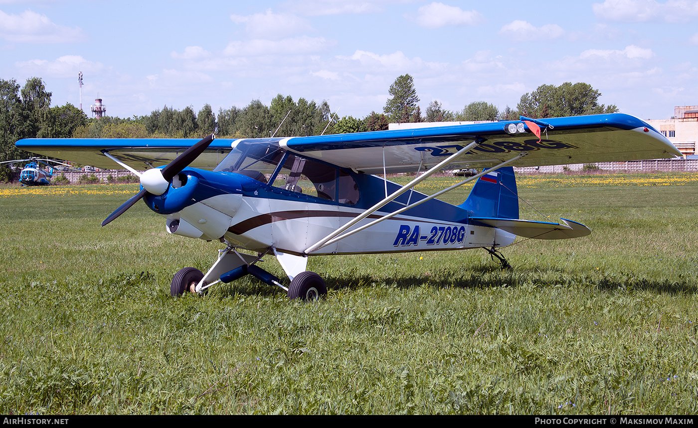 Aircraft Photo of RA-2708G | Piper PA-18-150 Super Cub | AirHistory.net #662976