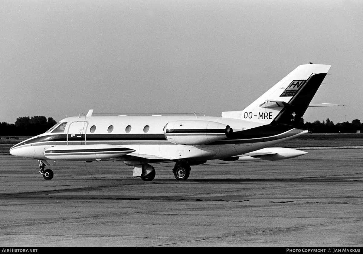 Aircraft Photo of OO-MRE | Aerospatiale SN-601 Corvette 100 | Hessenatie Antwerpen - HN | AirHistory.net #662978