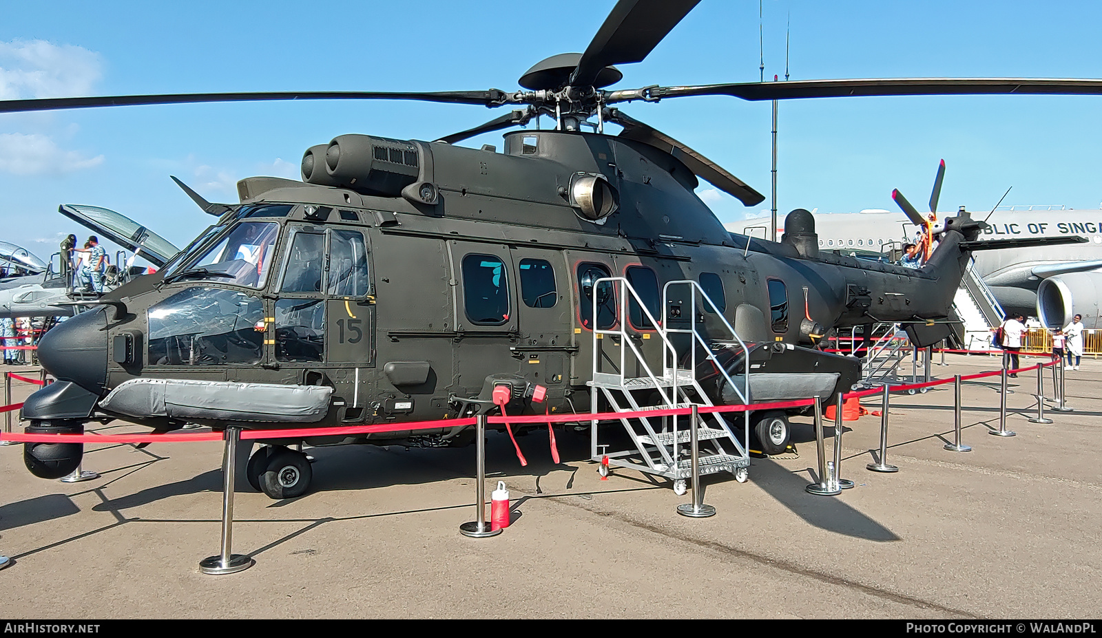 Aircraft Photo of 215 | Airbus H225M Caracal | Singapore - Air Force | AirHistory.net #662981