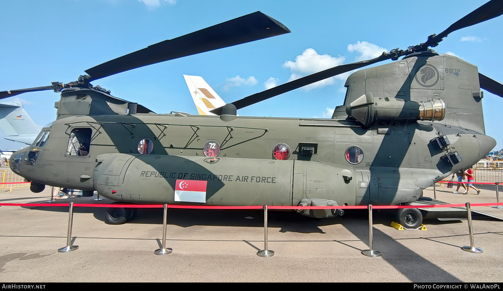 Aircraft Photo of 88172 | Boeing CH-47F Chinook (414) | Singapore - Air Force | AirHistory.net #662983