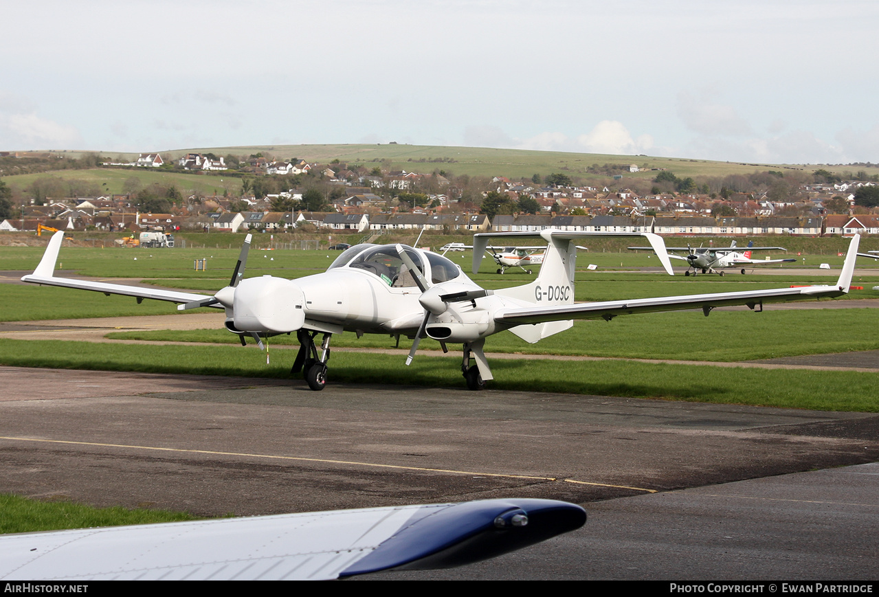 Aircraft Photo of G-DOSC | Diamond DA42 MPP Guardian | AirHistory.net #662987