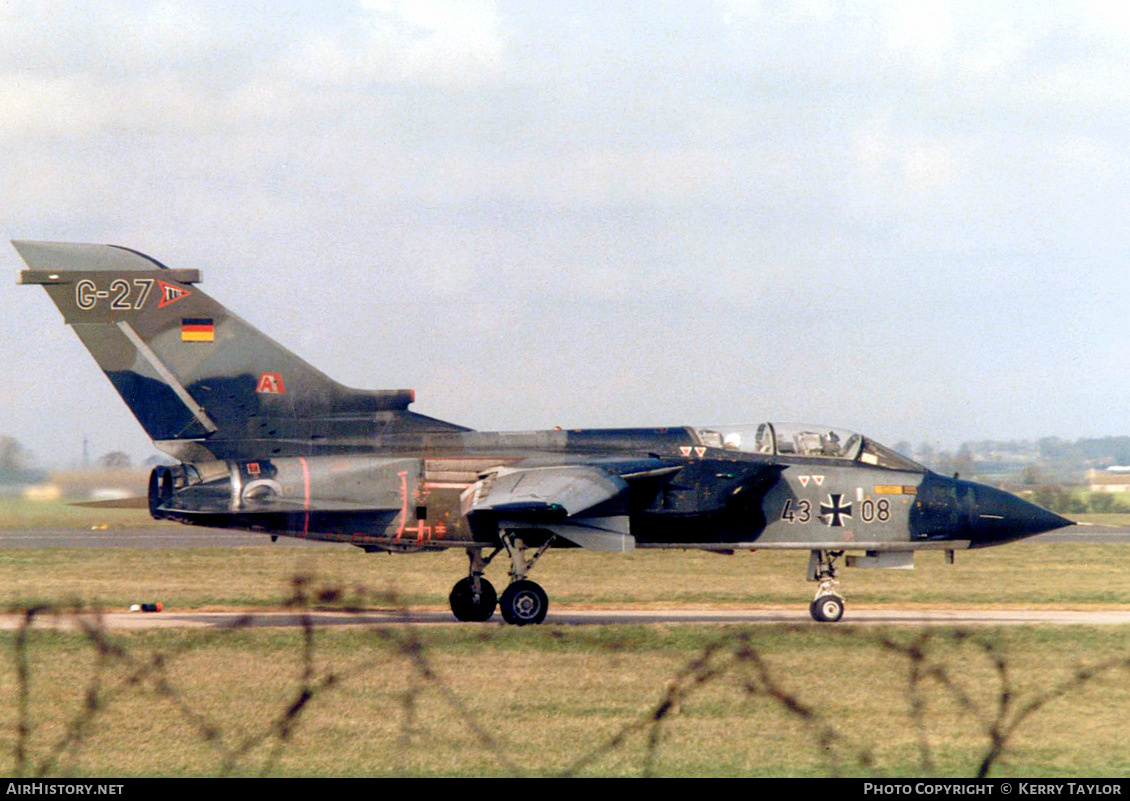 Aircraft Photo of 4308 | Panavia Tornado IDS(T) | Germany - Air Force | AirHistory.net #662994